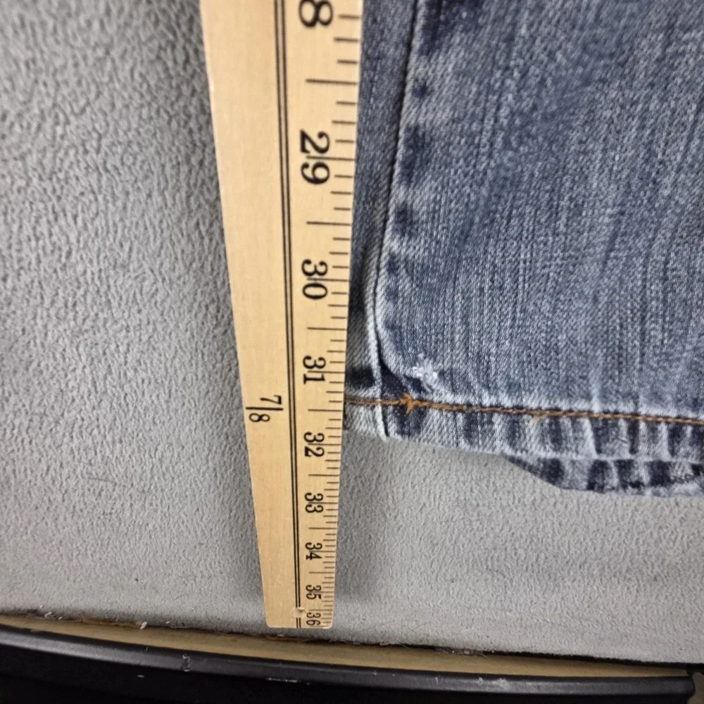 Vintage Levis Engineered Jeans Mens Blue Twisted Flap Pockets Zip Fly Fits 30x32